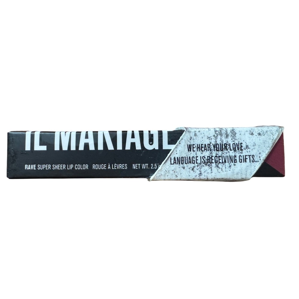 IL MAKIAGE‎ Rave Super Sheer Lip Color Samui 454 Deep Berry Lipstick 2.5g New